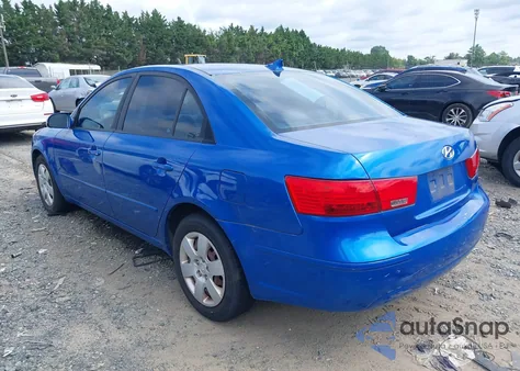 2010 Hyundai Sonata Gls z USA, uszkodzony, nr VIN 5NPET4AC4AH580239